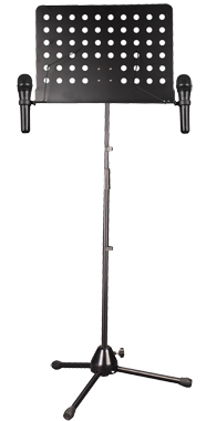 Book Stand with Microphone Holder
